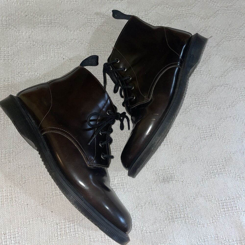 Dr. Martens Women’s Ankle Boots Size 11 M Brown Leather Workwear Activewear